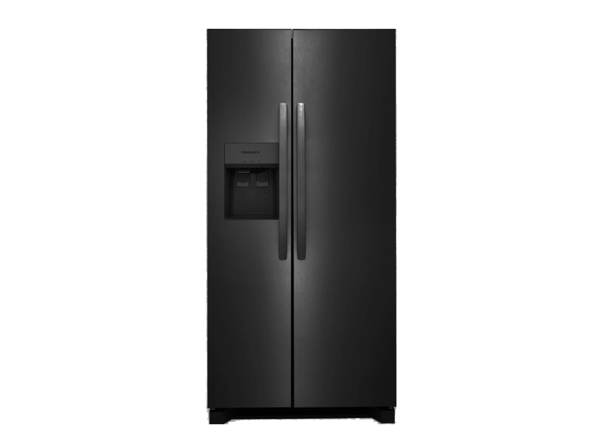 Crosley 22.3 Cu Ft Side By Side Refrigerator Black