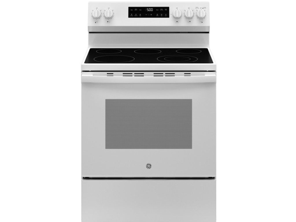 GE 30" Electric Range White