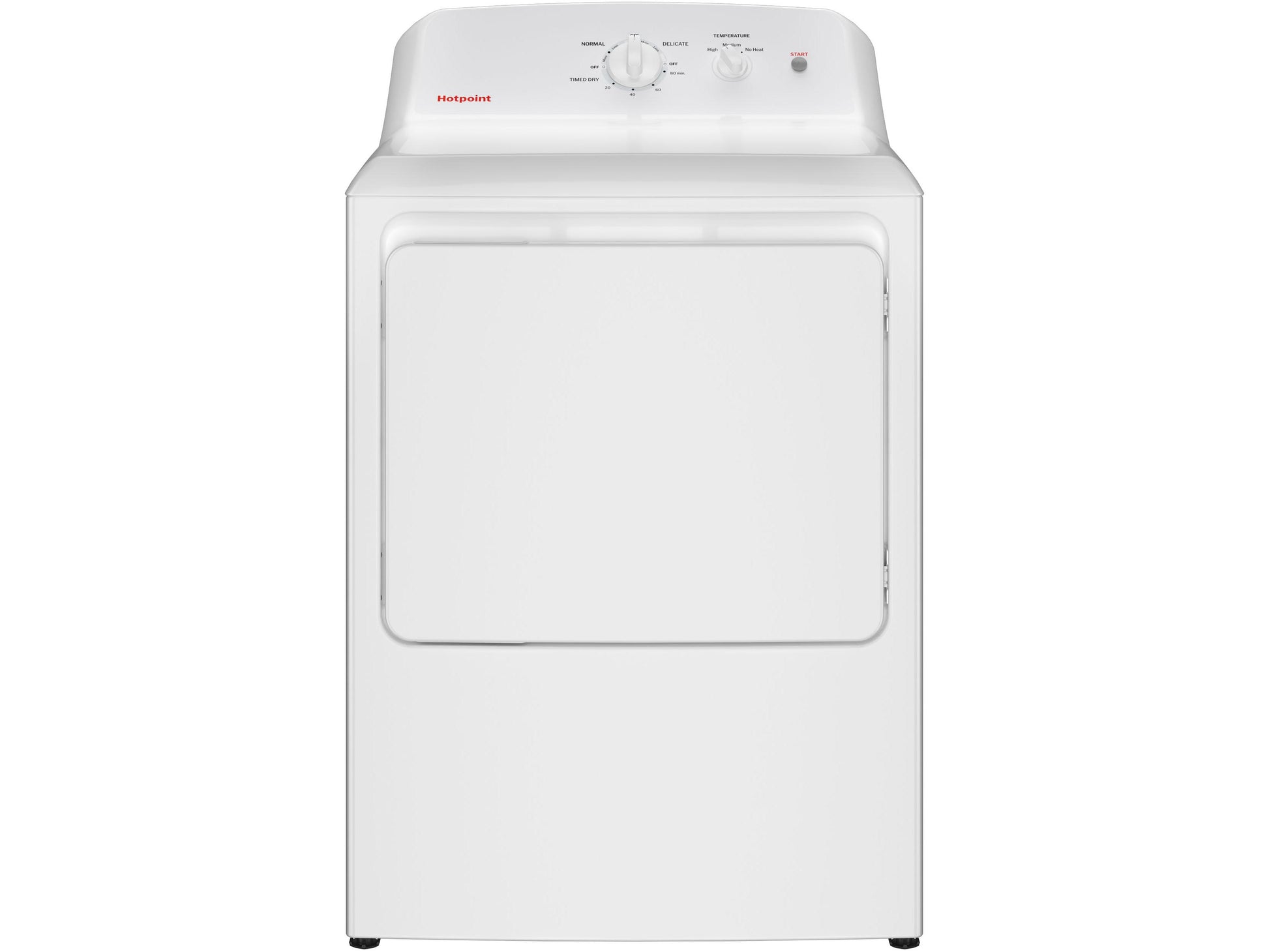 Hotpoint 6.2 Cu Ft Electric Dryer White