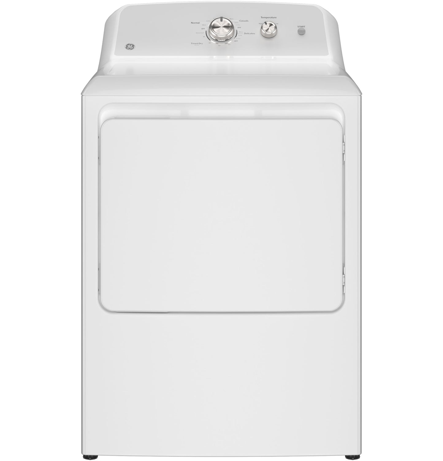 GE 7.2 Cu Ft Electric Dryer White