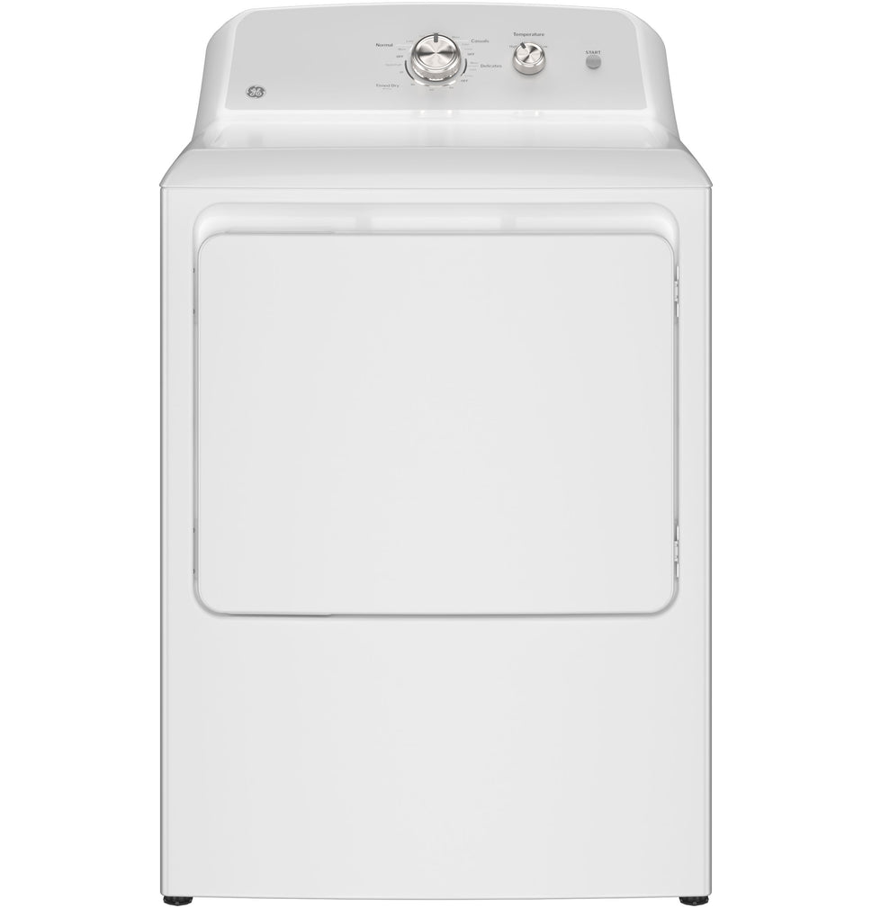 GE 7.2 Cu Ft Electric Dryer White